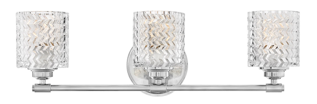 Elle LED Vanity in Chrome