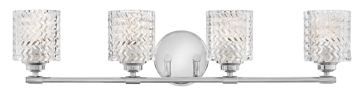 Elle LED Vanity in Chrome