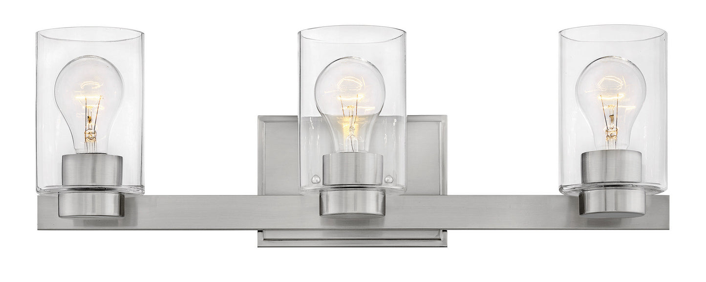 Miley LED Vanity in Brushed Nickel