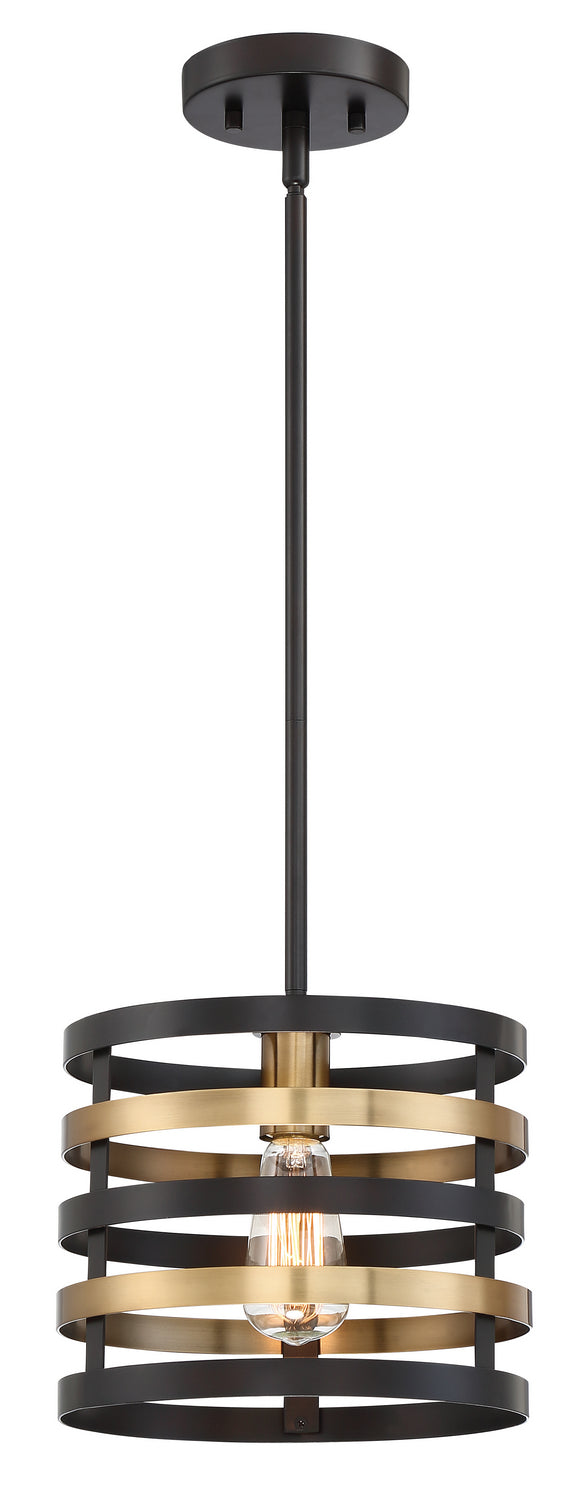 Mya One Light Mini Pendant in Antique Bronze