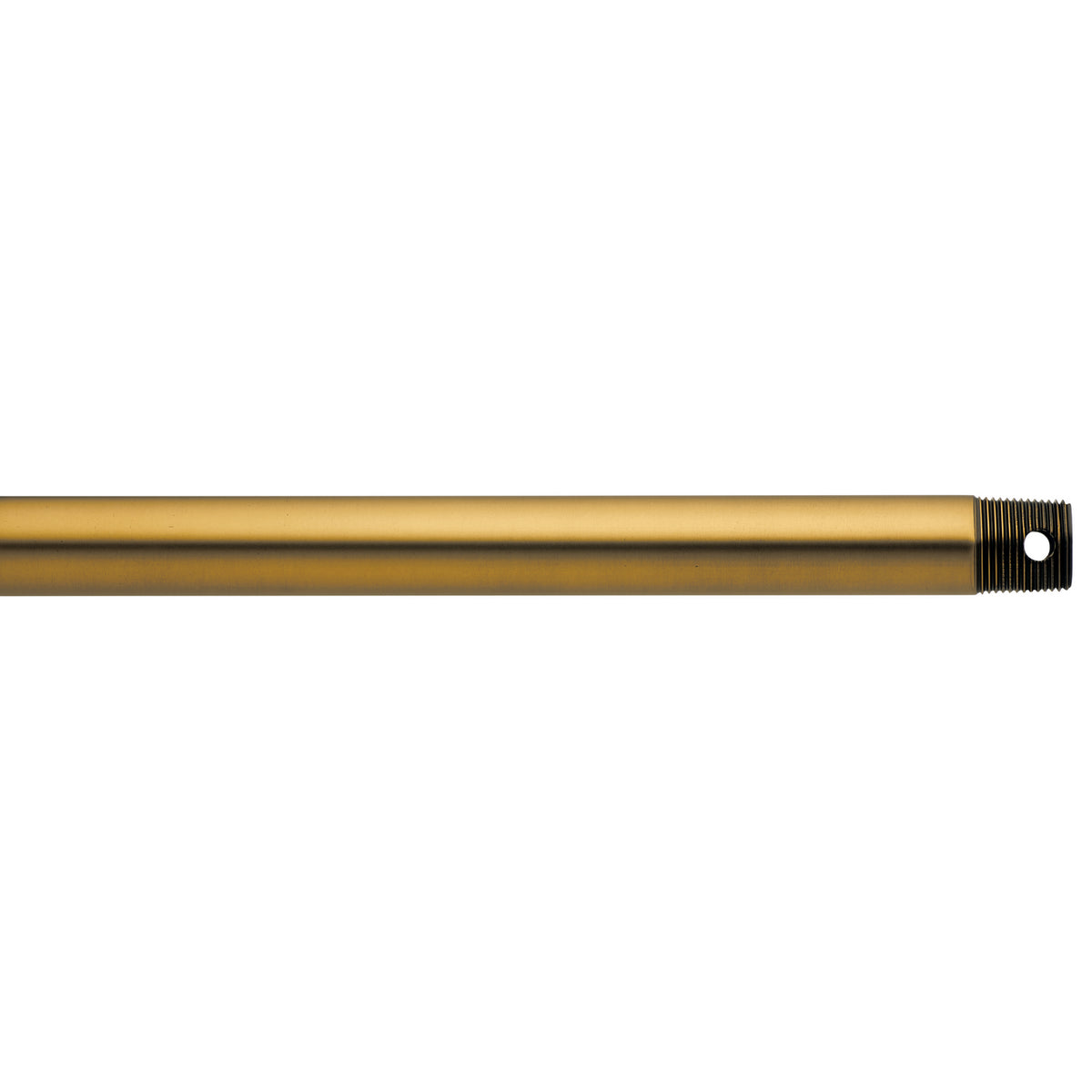 Accessory Fan Down Rod in Burnished Antique Brass