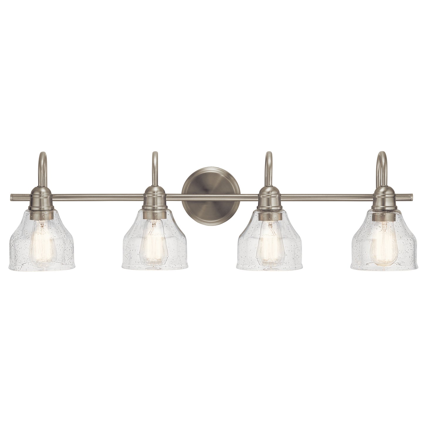 Avery Four Light Bath in Brushed Nickel