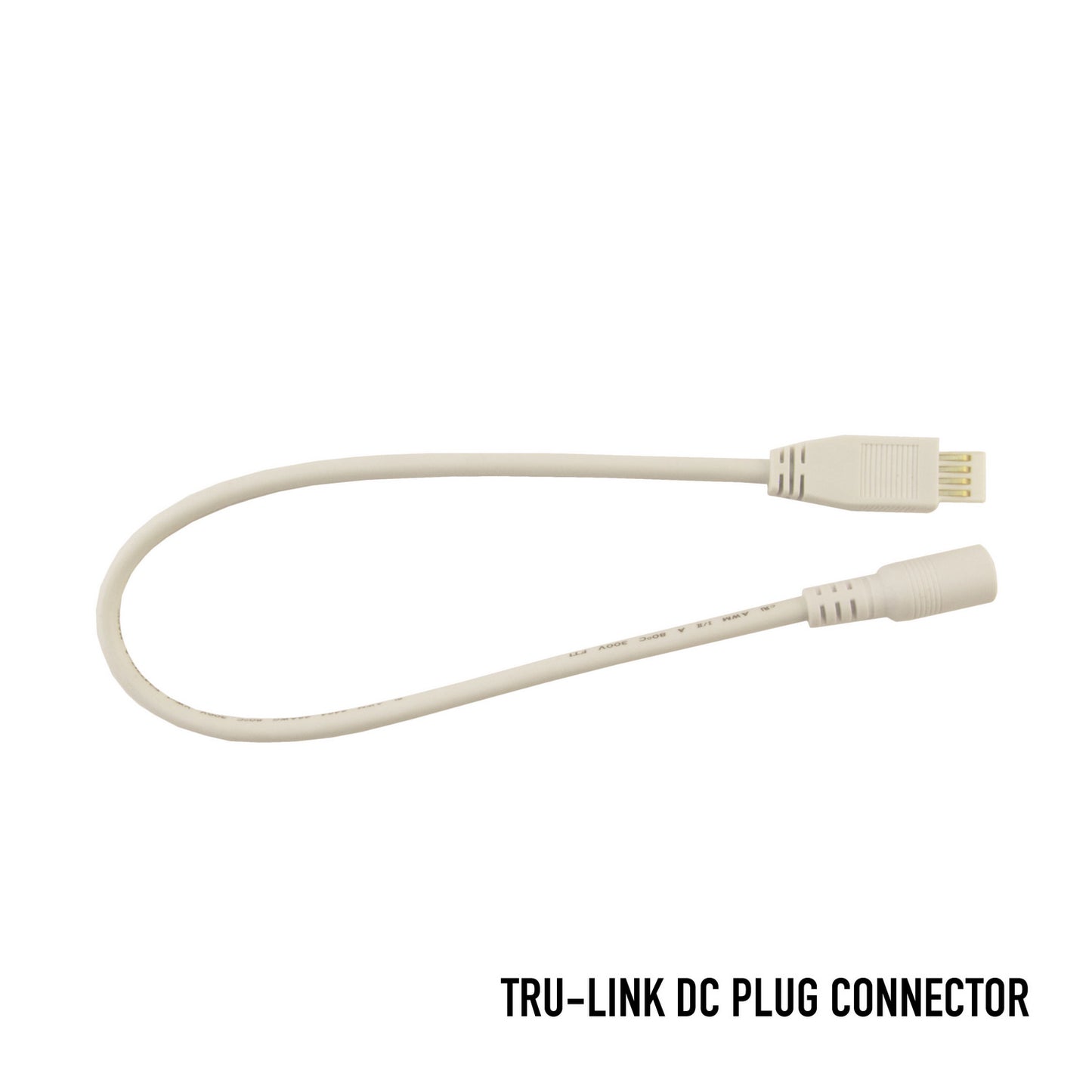 DC Plug Connector in White