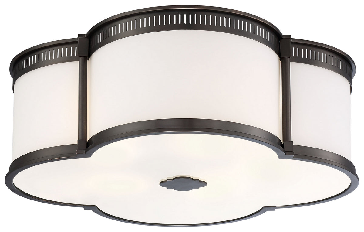 Flush Mount LED Flush Mount in Harvard Court Bronze