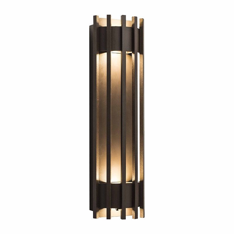 LED Wall Sconce in Dark Bronze
