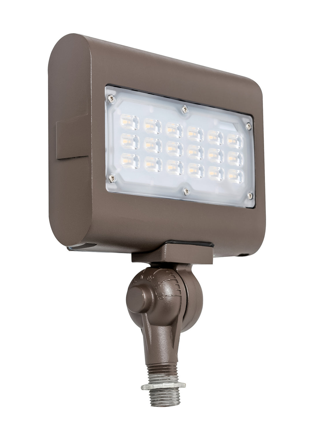 LED Flood Light in Dark Bronze