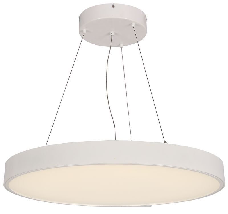 Westgate - SCR-24D-50K-D - LED Architectural Round Suspended Down Light - White