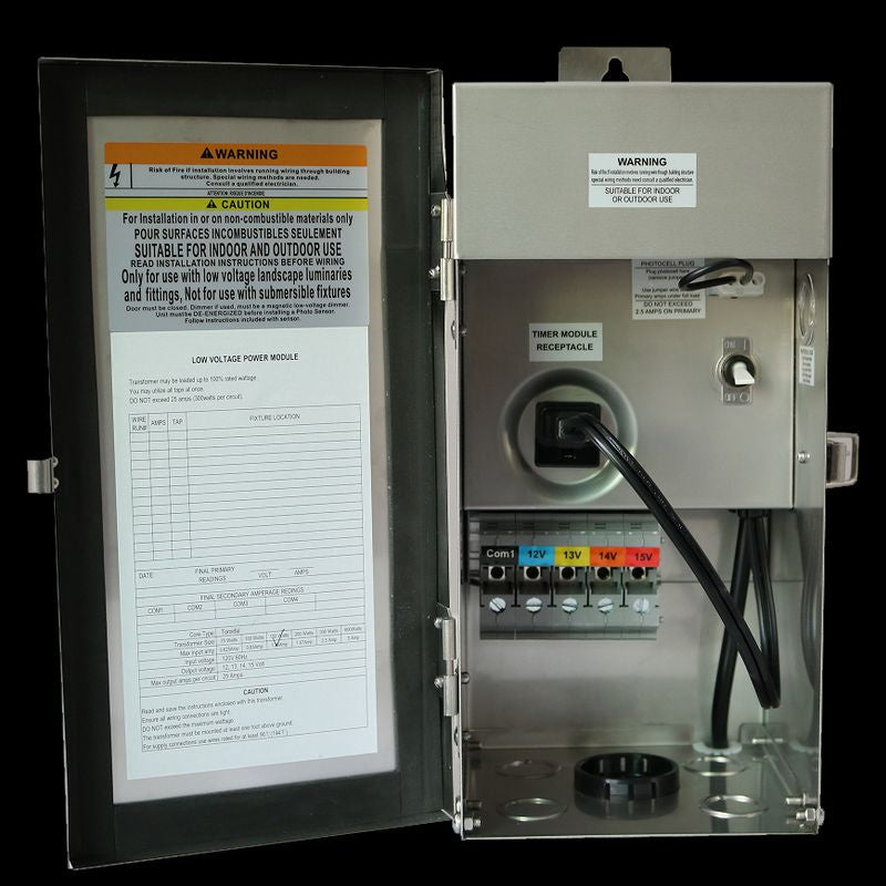 Landscape Transformer in Stainless Steel
