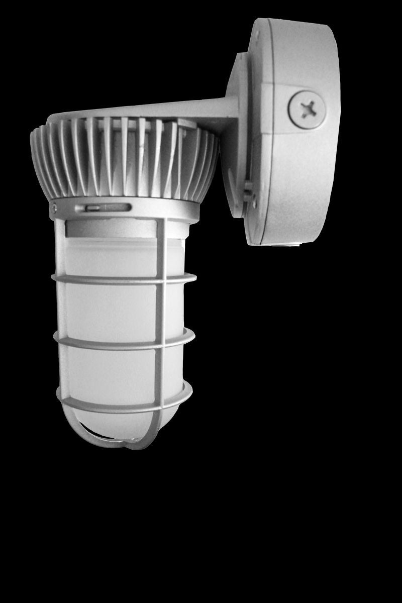 LED Universal Vapor Light in Silver