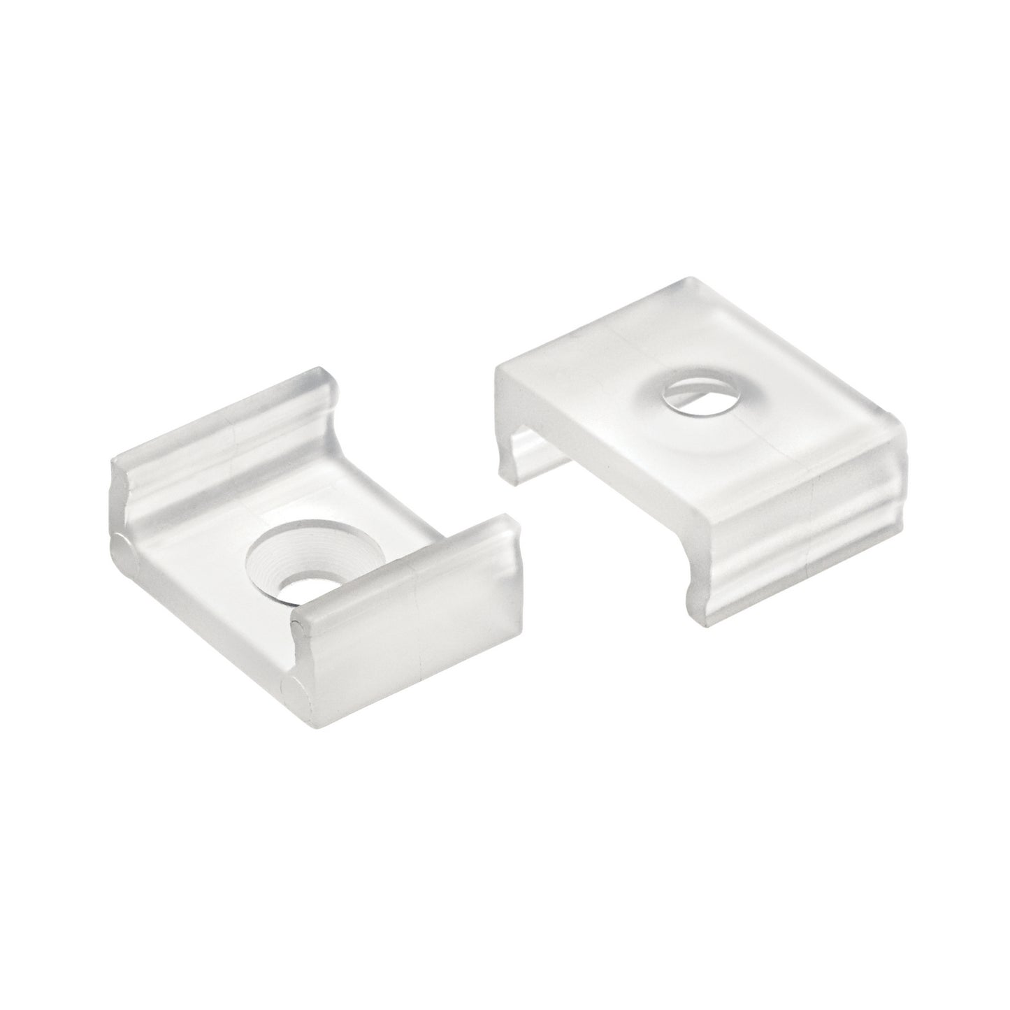 Ils Te Series Tape Extrustion Mounting Clips in Clear