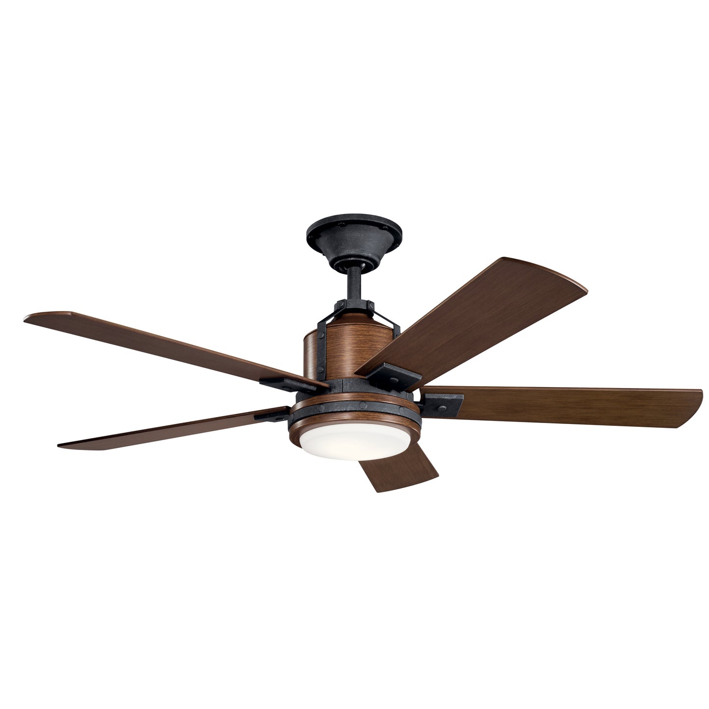 Colerne 52"Ceiling Fan in Distressed Black