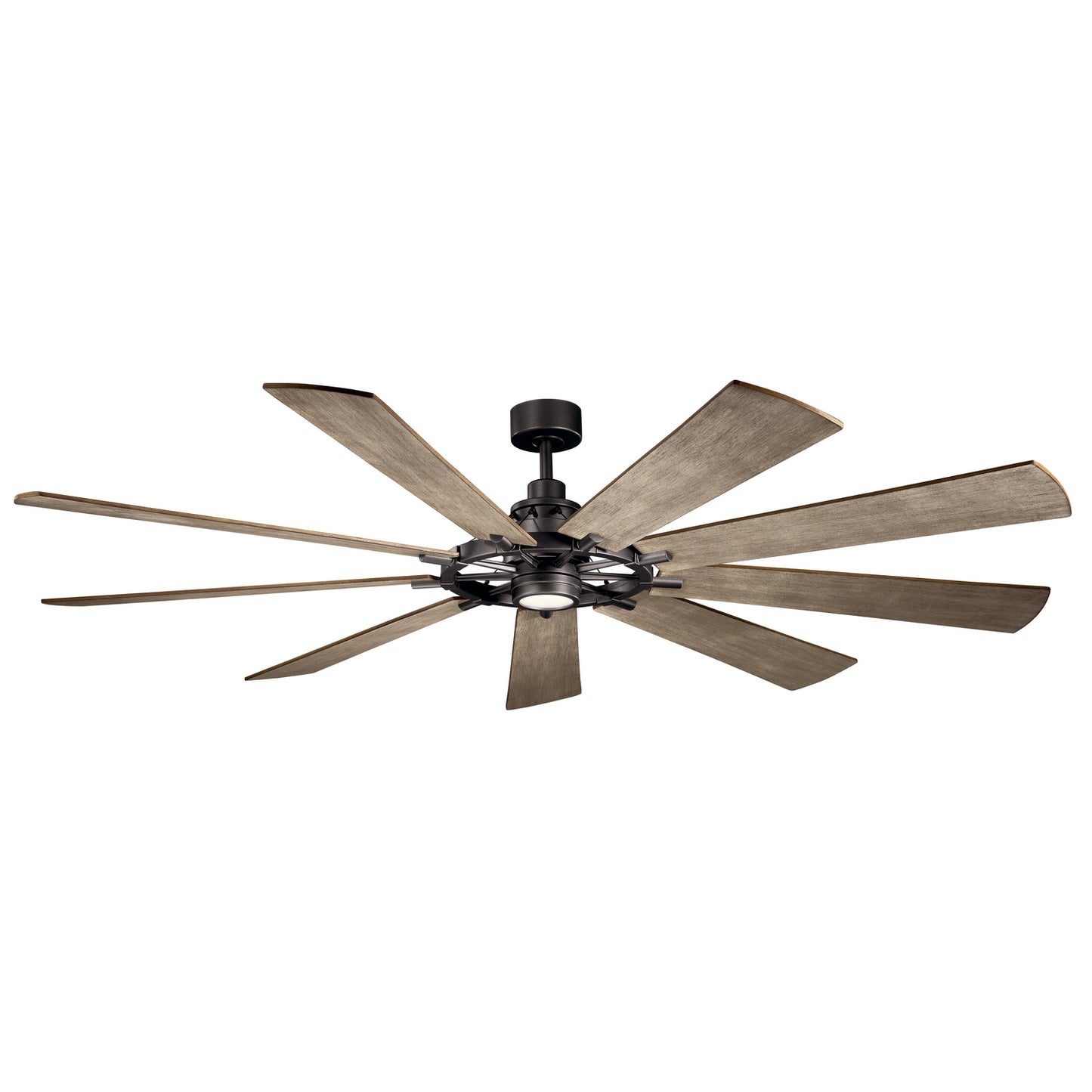 Gentry Xl 85"Ceiling Fan in Anvil Iron