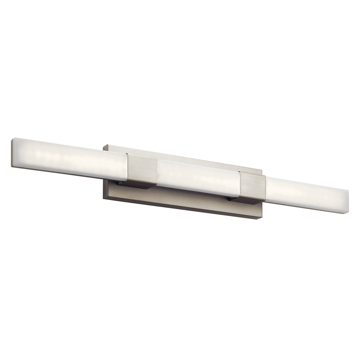 Neltev LED Linear Bath in Satin Nickel