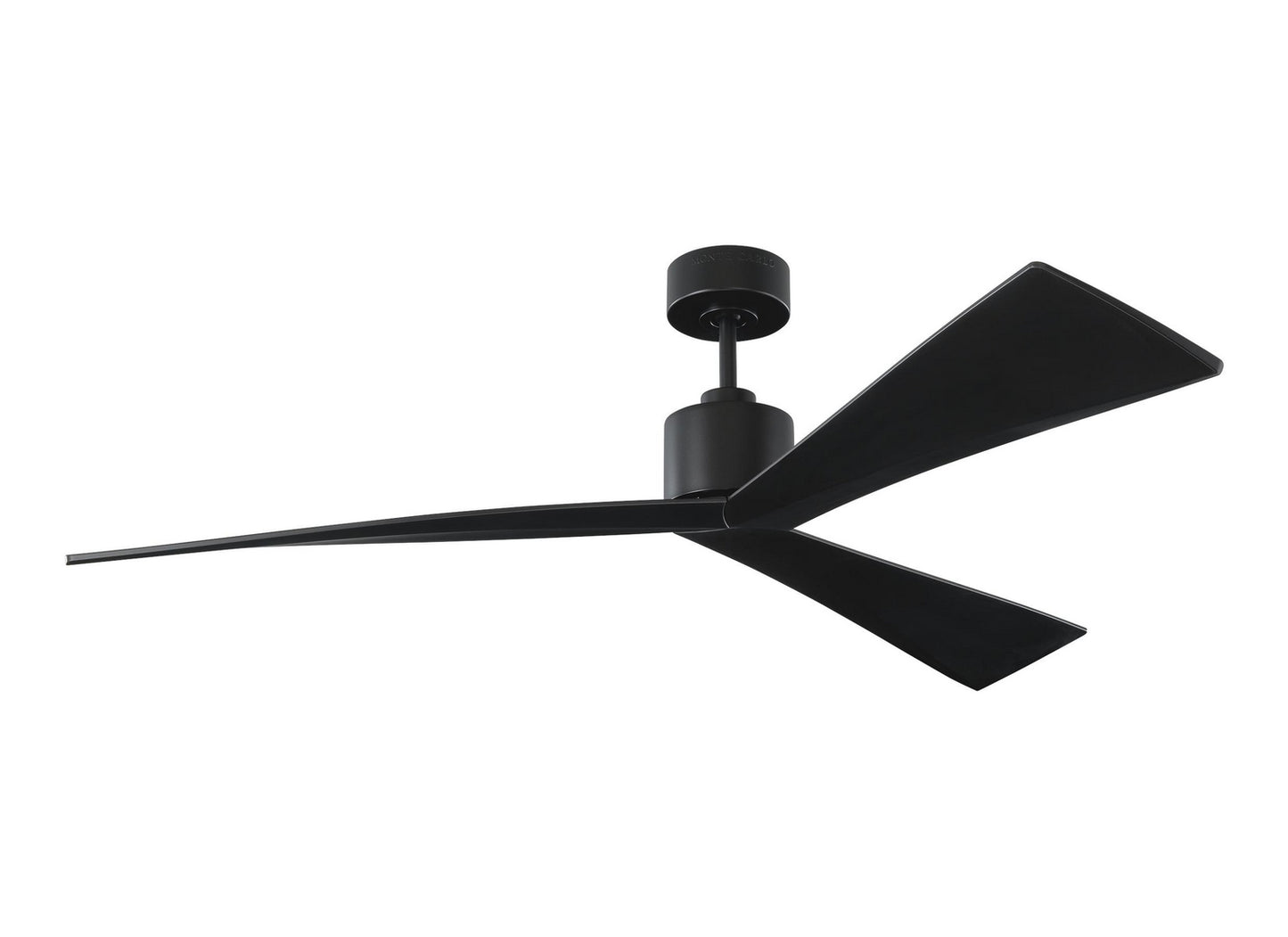 Adler 60" Ceiling Fan in Matte Black