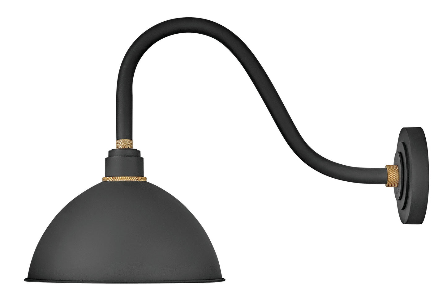 Hinkley - 10544TK - LED Barn Light - Foundry Dome - Textured Black