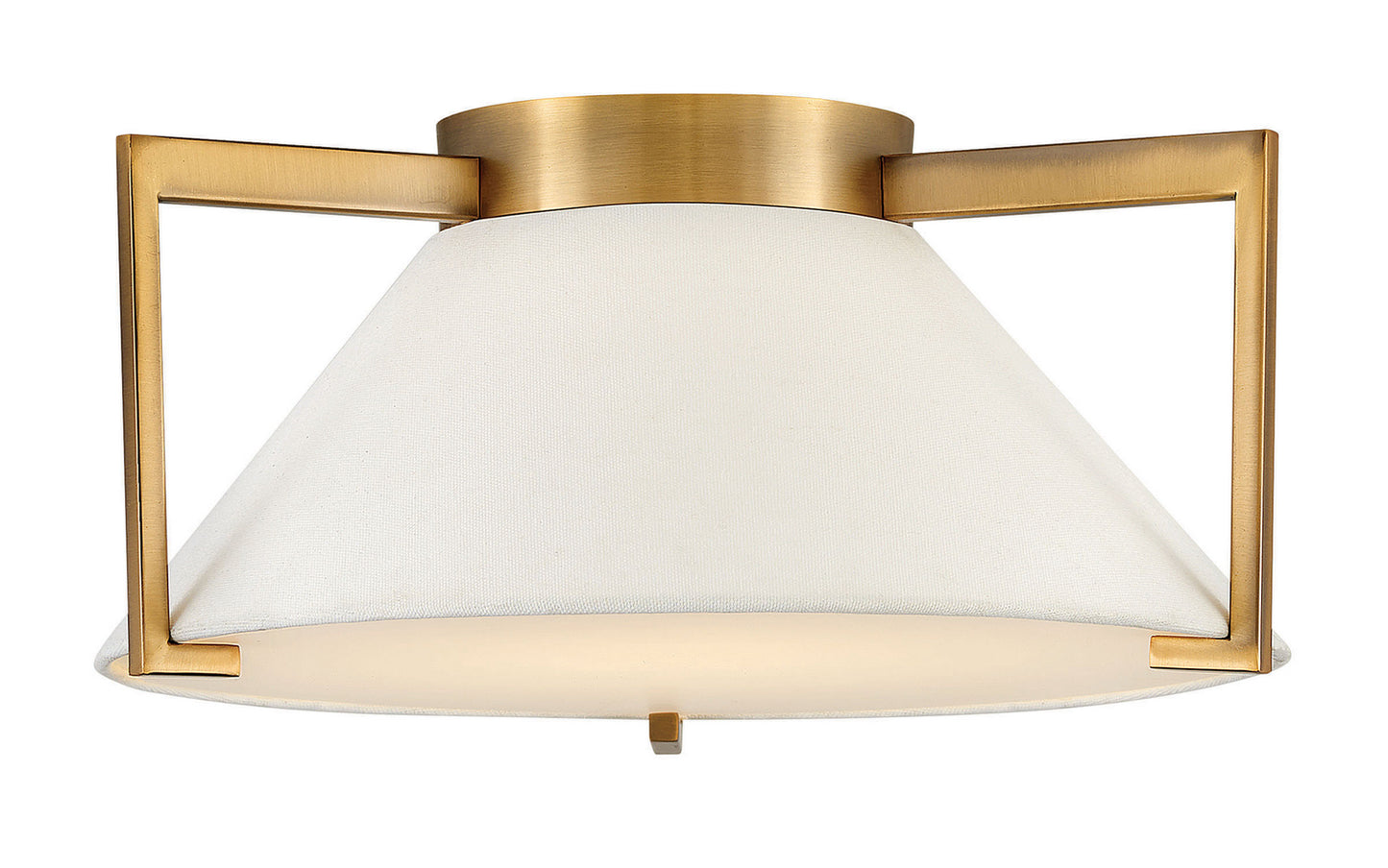 Calla LED Flush Mount in Brushed Bronze