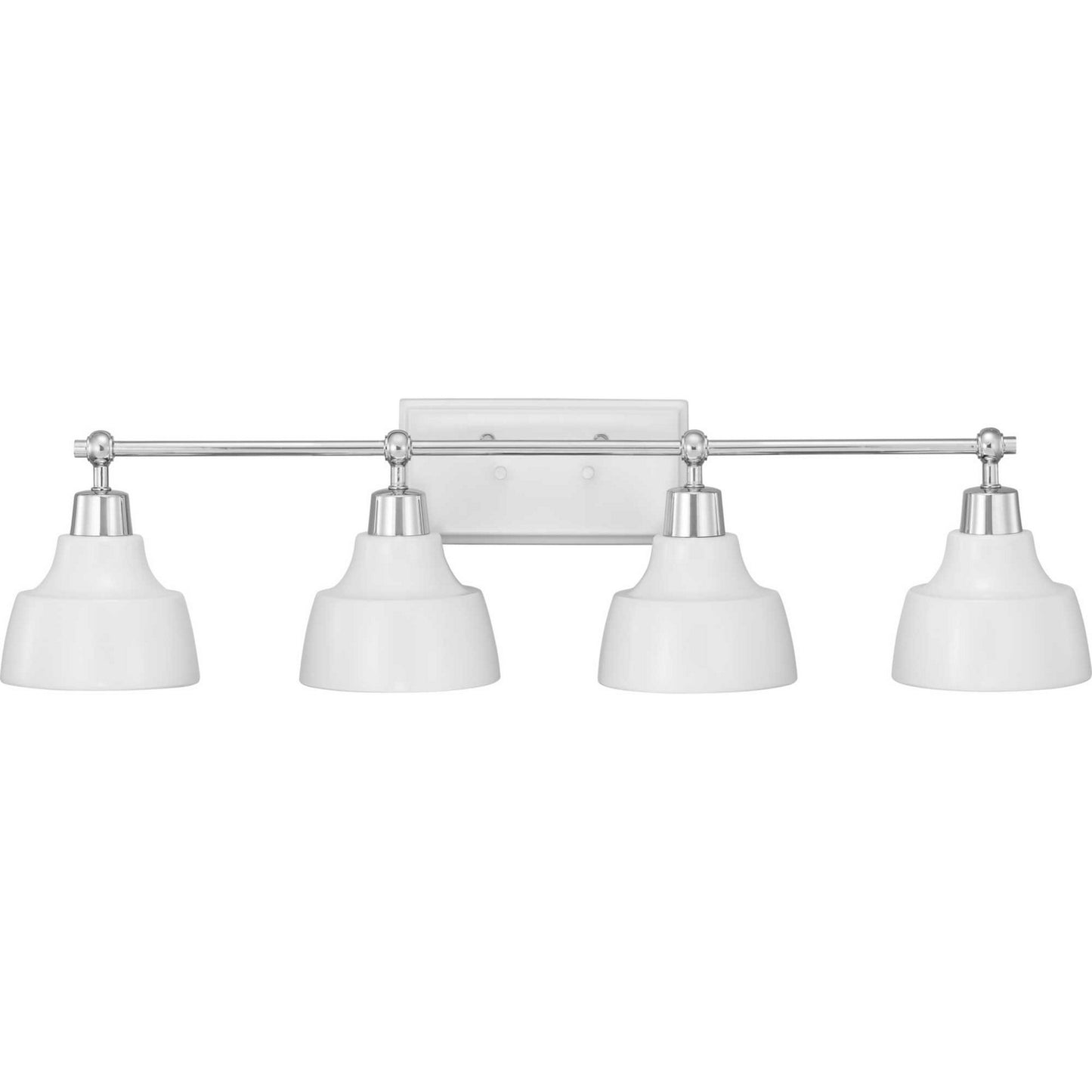 Bramlett Four Light Bath in Polished Chrome
