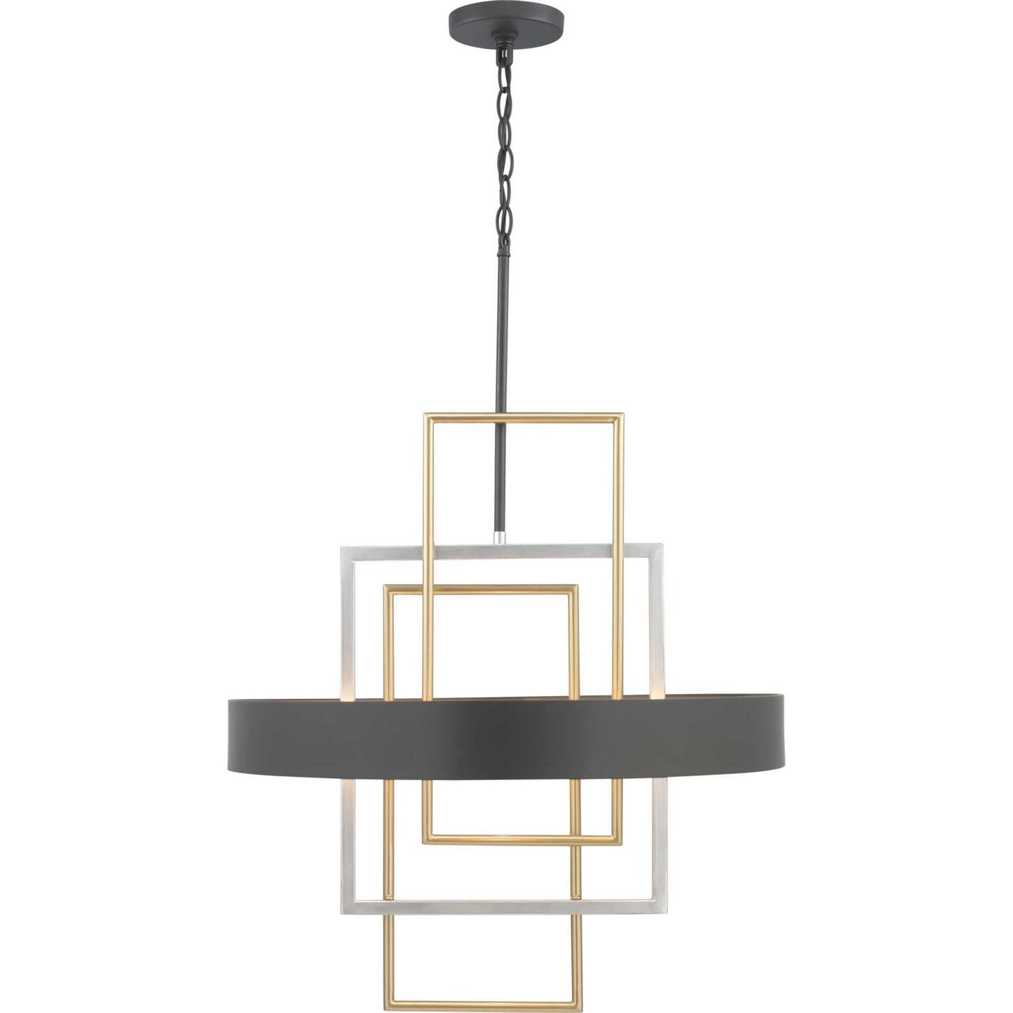 Adagio Six Light Pendant in Black