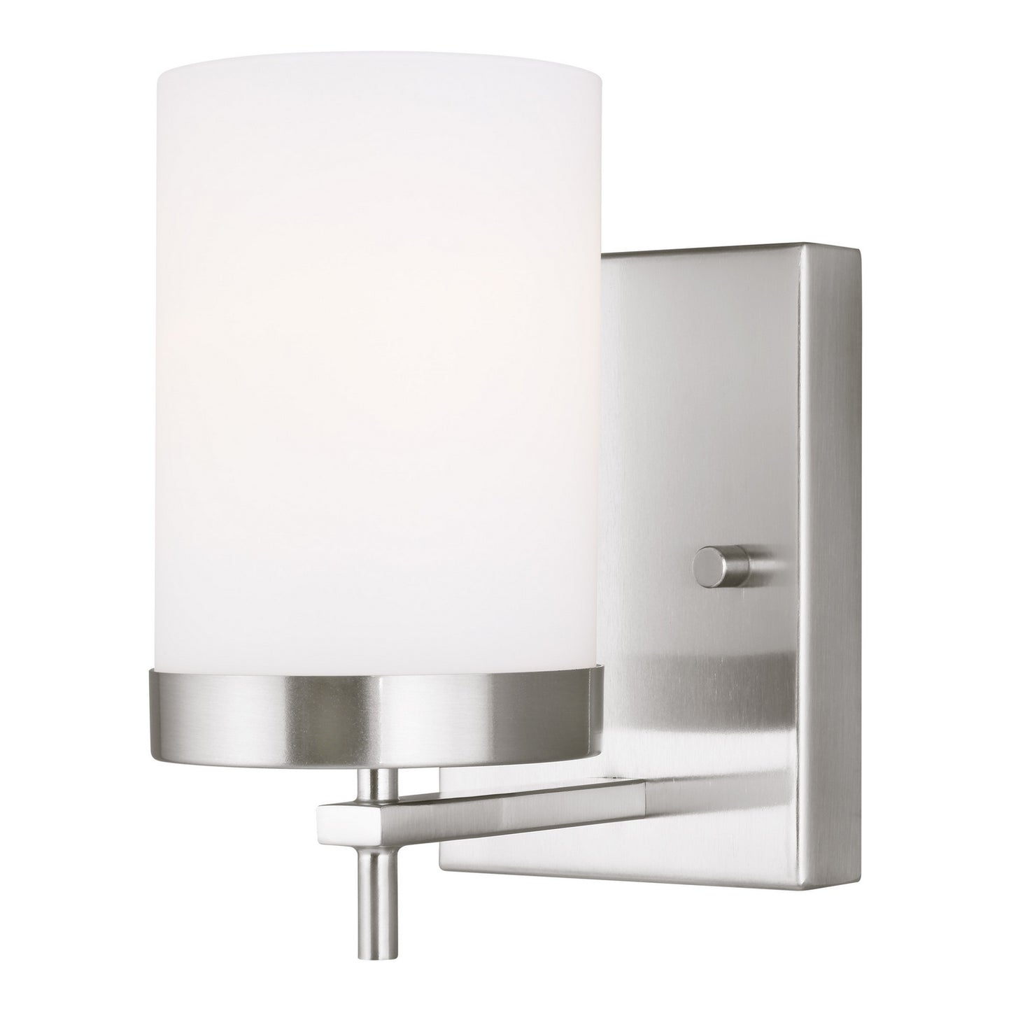 Zire One Light Wall / Bath Sconce in Brushed Nickel