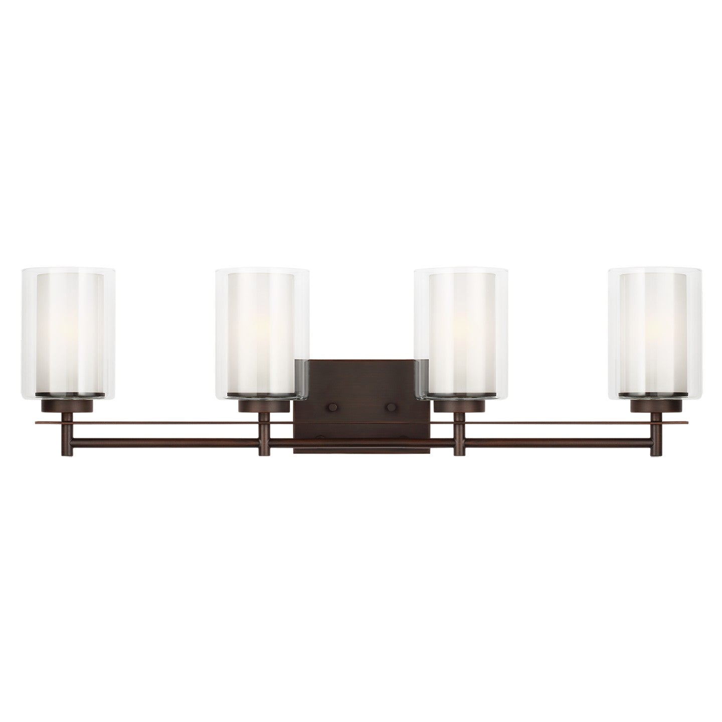 Elmwood Park Four Light Wall/ Bath in Bronze