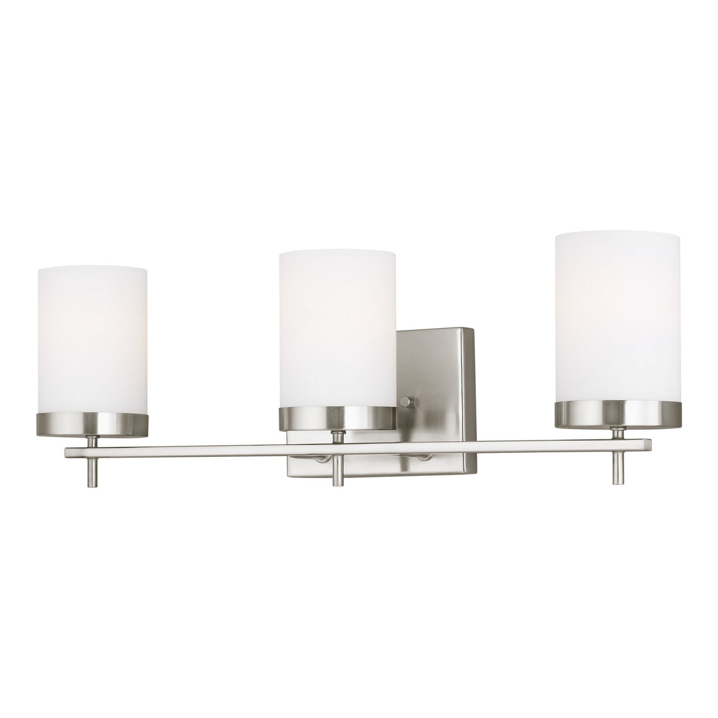 Zire Three Light Wall / Bath in Brushed Nickel