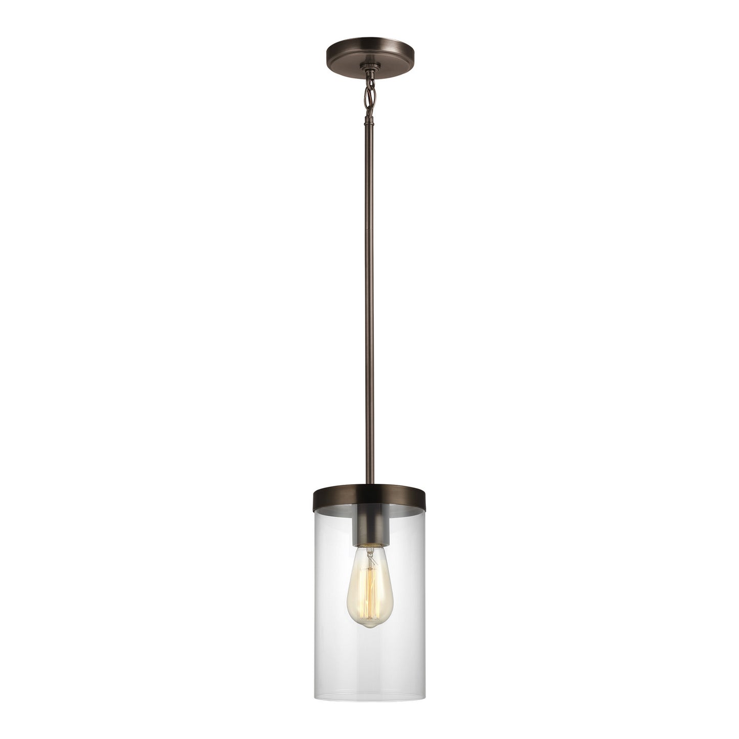 Zire One Light Pendant in Brushed Oil Rubbed Bronze