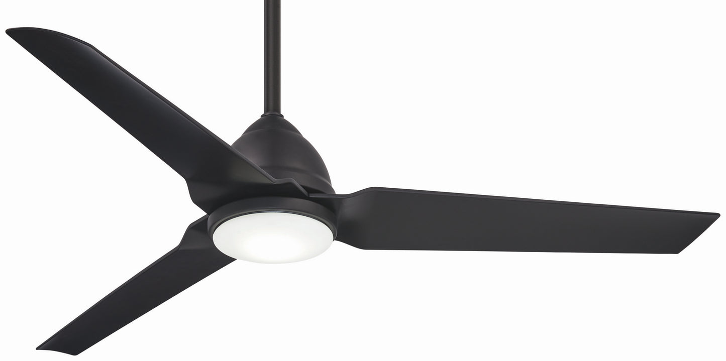 Java LED 54" Ceiling Fan in Coal