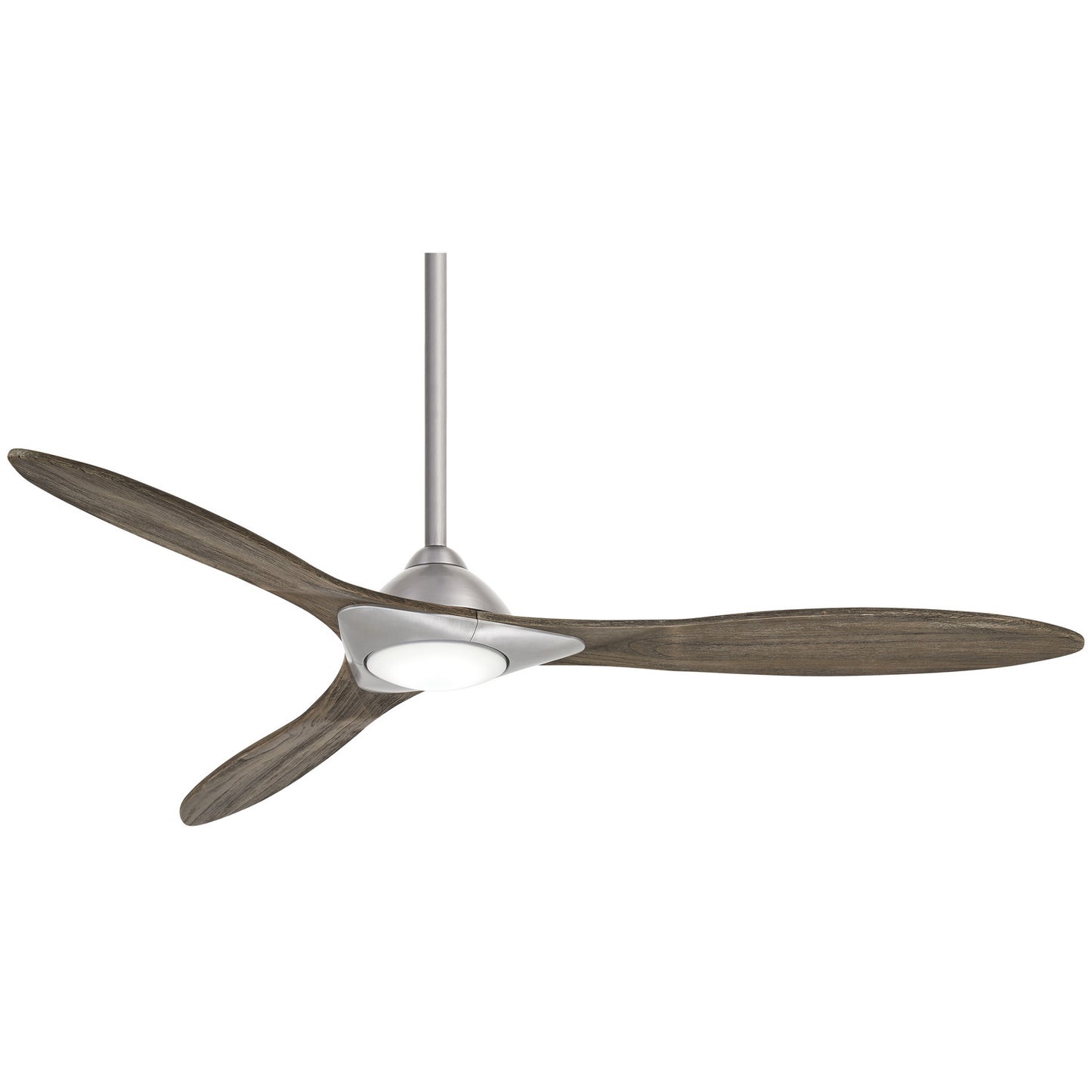 Sleek 60"Ceiling Fan in Brushed Nickel