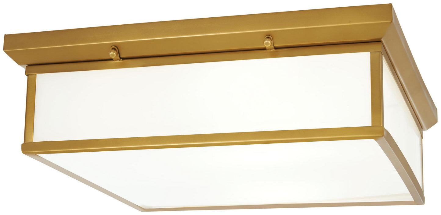 LED Flush Mount in Liberty Gold