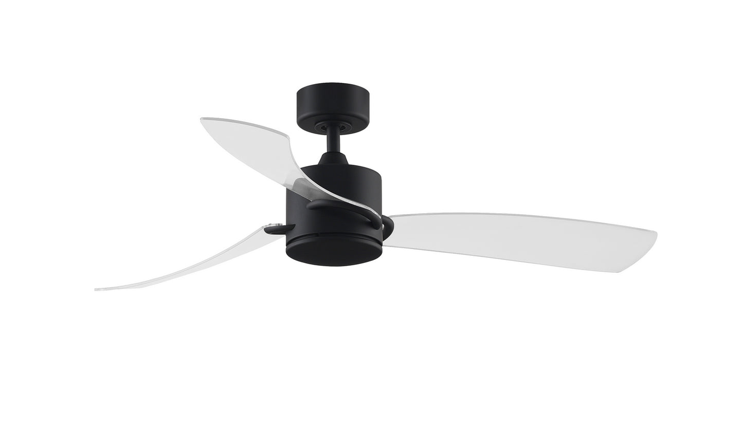 SculptAire 52" Ceiling Fan in Black