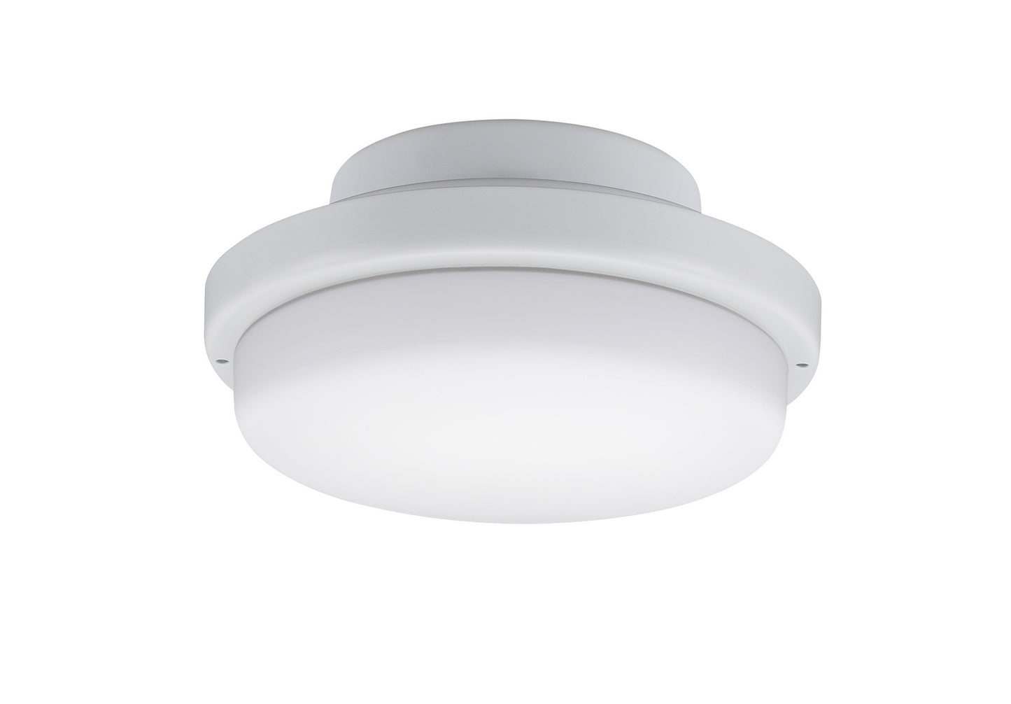 TriAire Custom One Light Fan Light Kit in Matte White