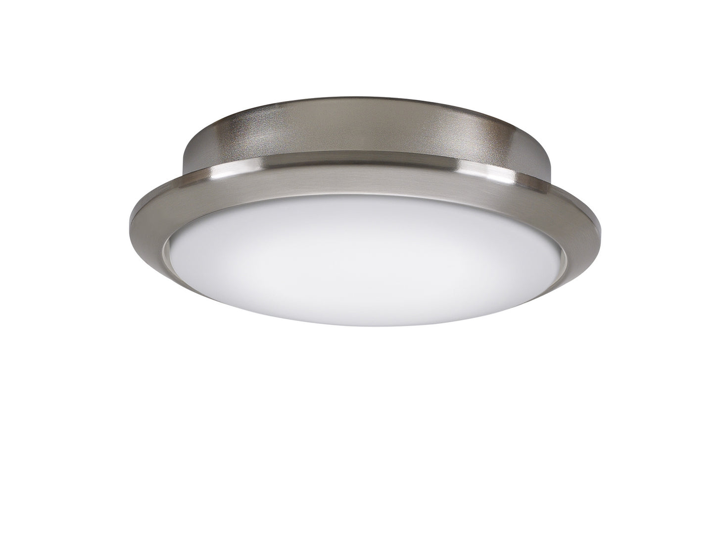 Wrap Custom One Light Fan Light Kit in Brushed Nickel