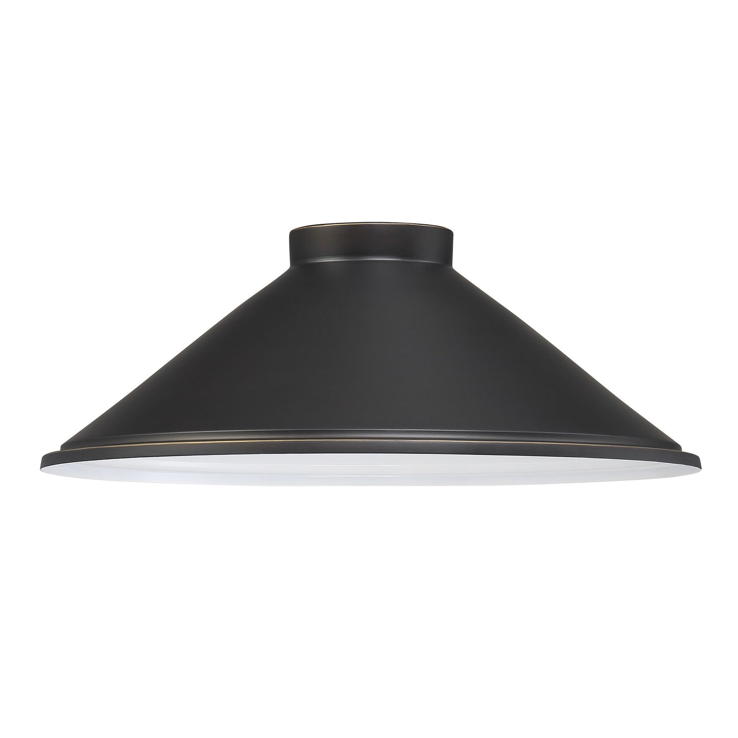 RLM Shade in Oil Rubbed Bronze w/Matte Gold