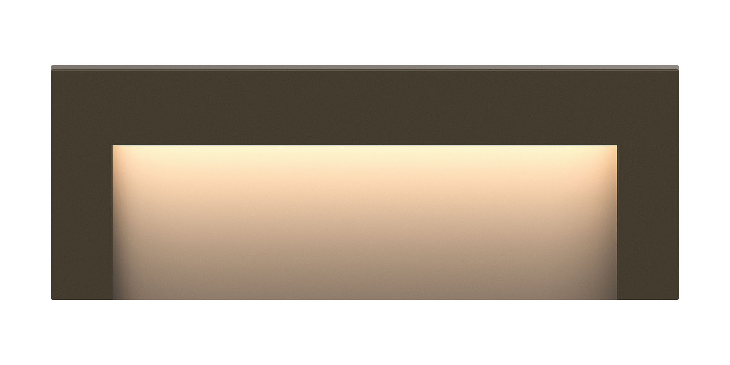 Taper LED Deck Sconce in Bronze