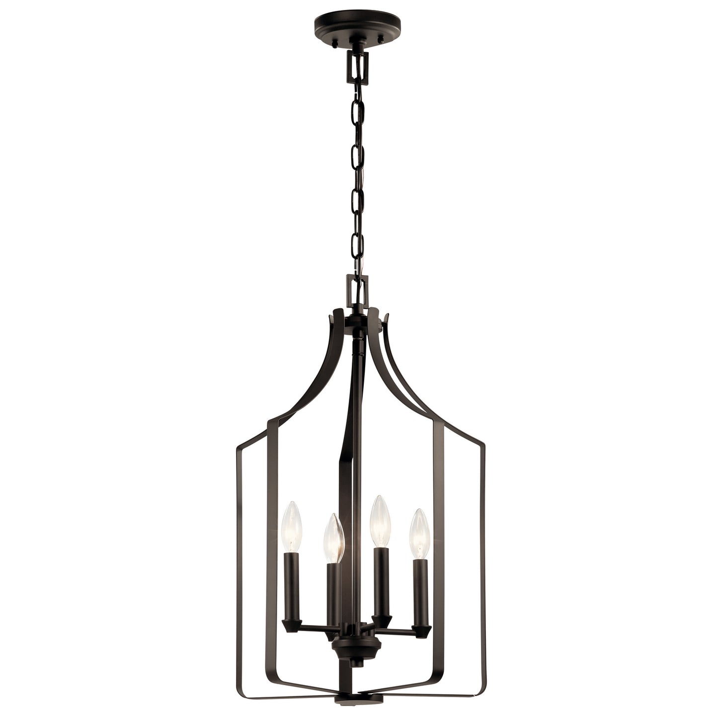 Morrigan Four Light Mini Chandelier in Olde Bronze