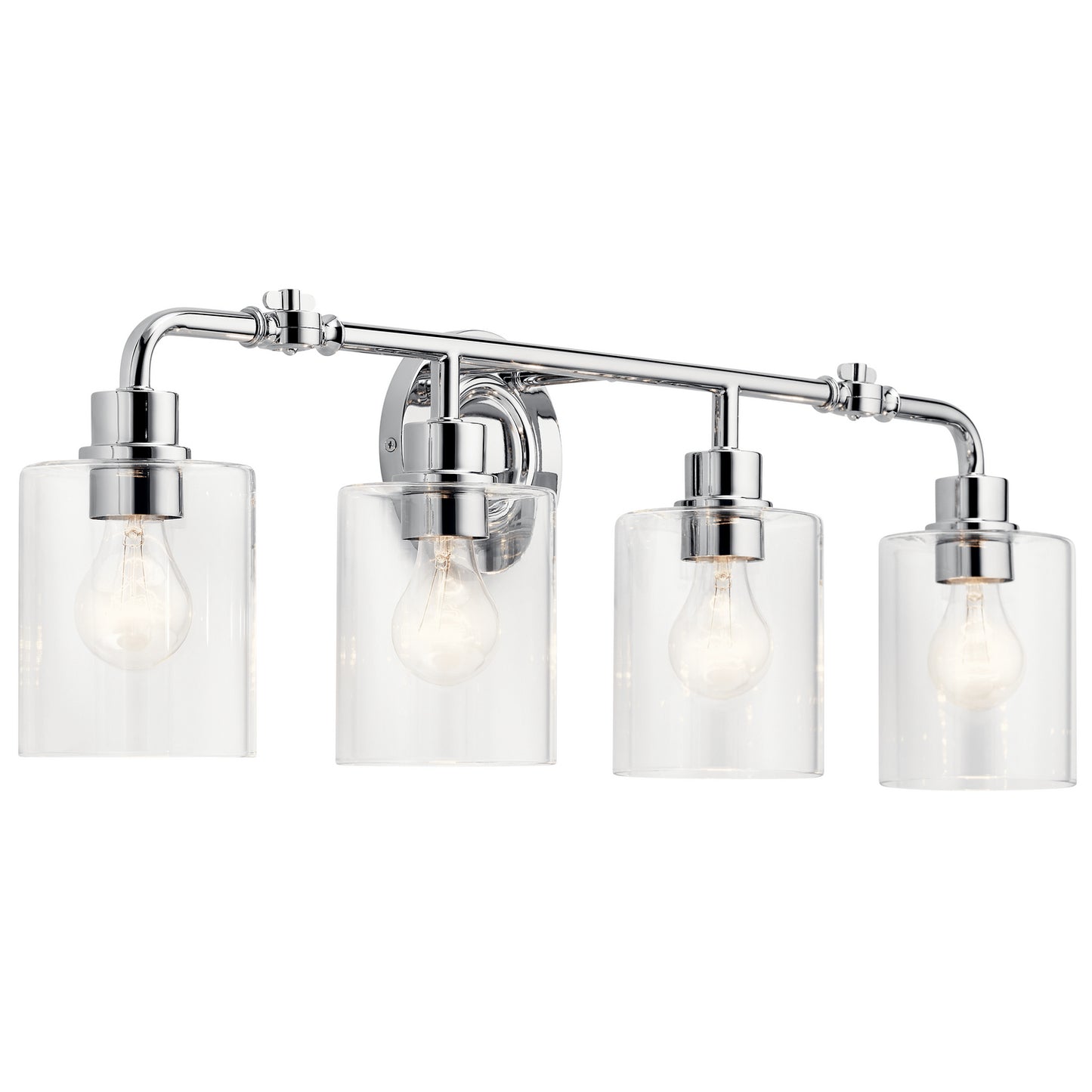 Gunnison Four Light Bath in Chrome