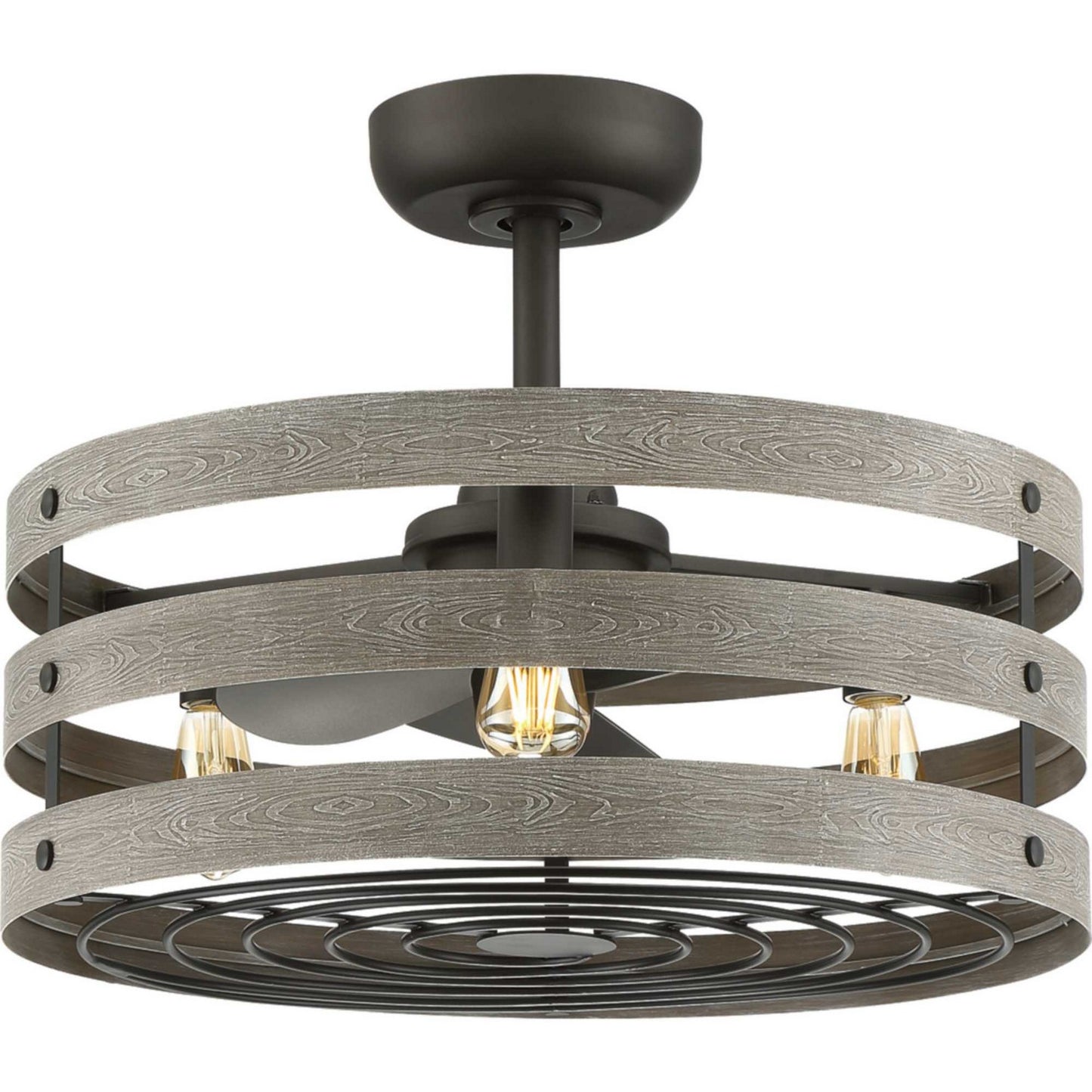 Progress Lighting - P250012-143-22 - 23" Ceiling Fan - Gulliver - Graphite