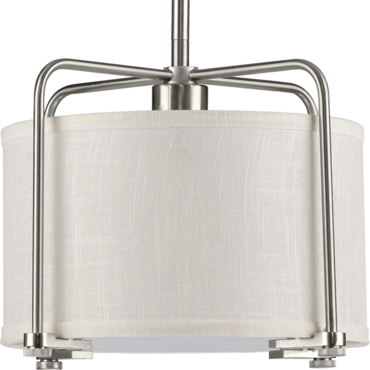 Kempsey One Light Pendant in Brushed Nickel