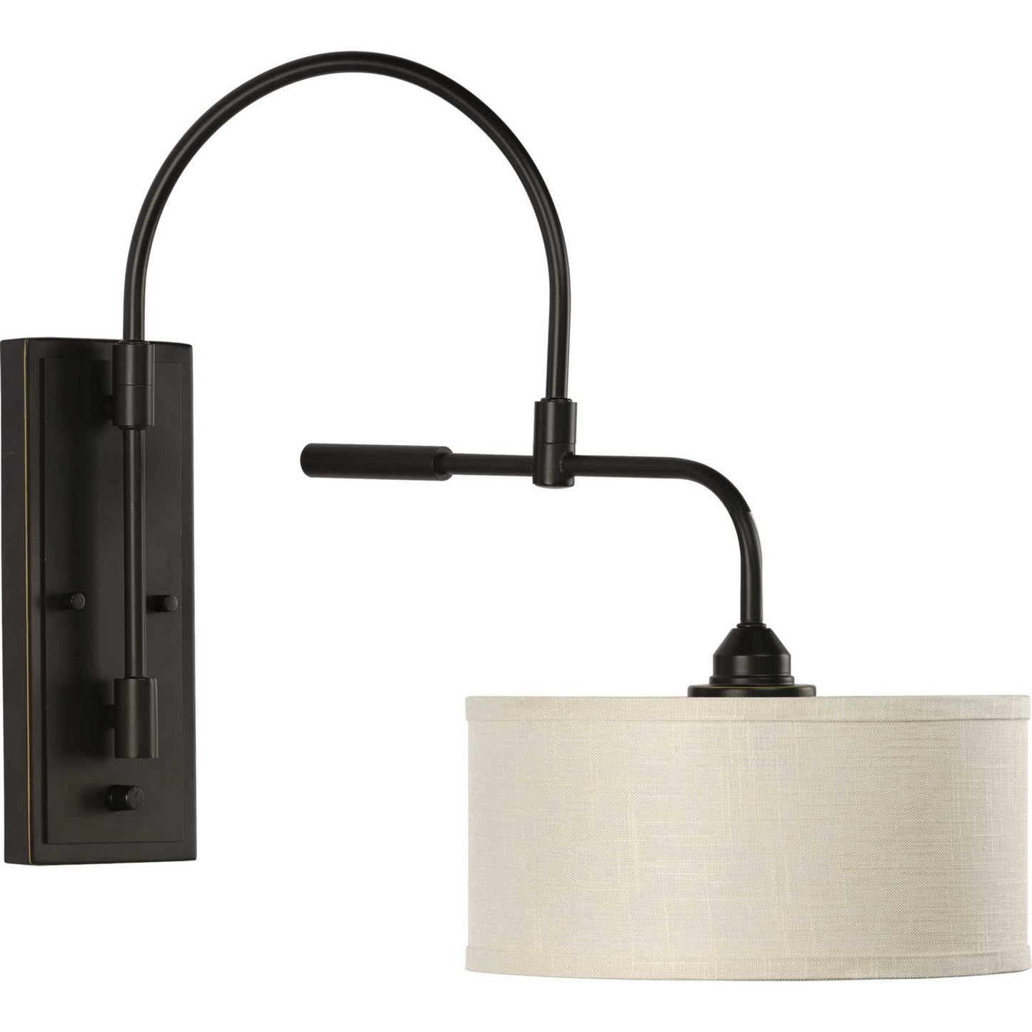 Kempsey One Light Swing Arm Wall Bracket in Antique Bronze