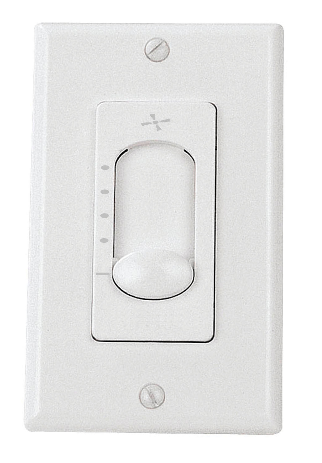 4 Speed Fan Control Wall Control in White
