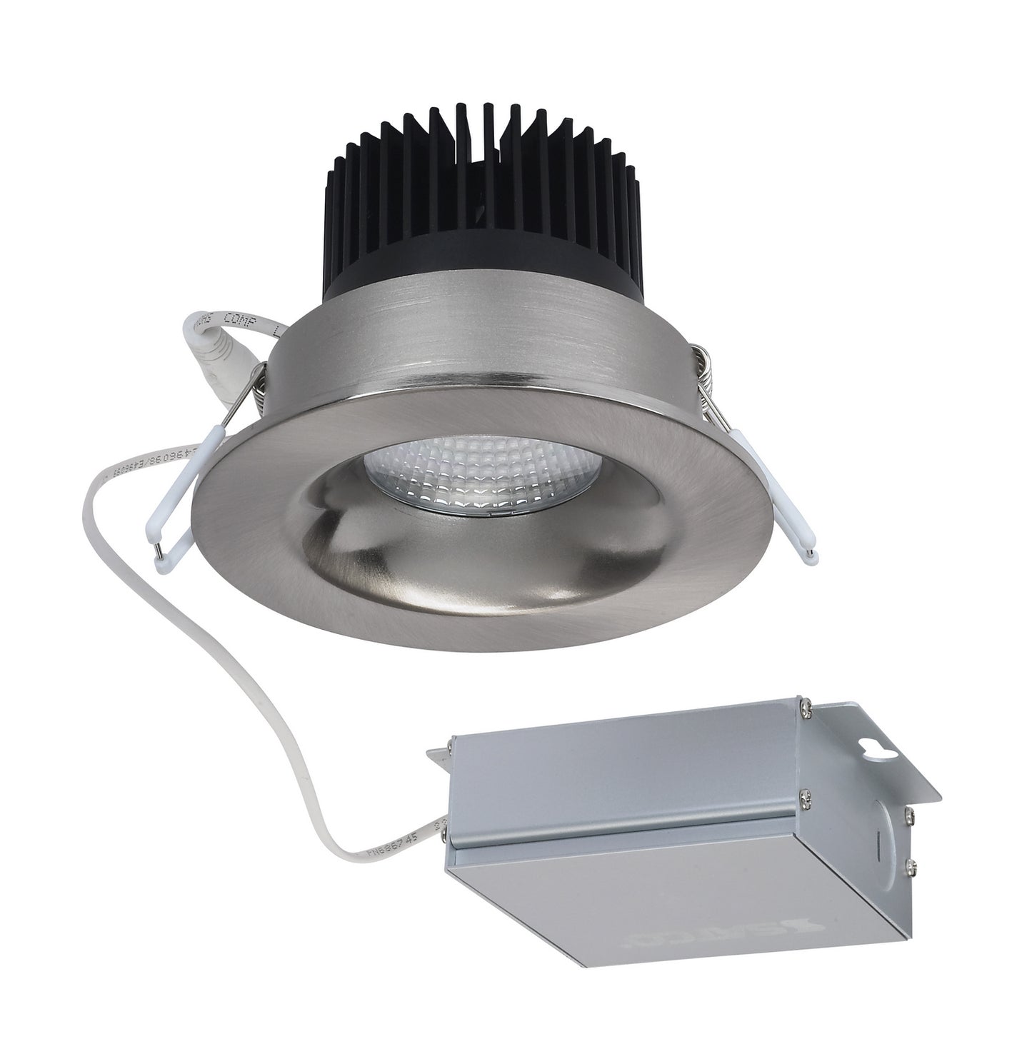 LED Downlight in Brushed Nickel