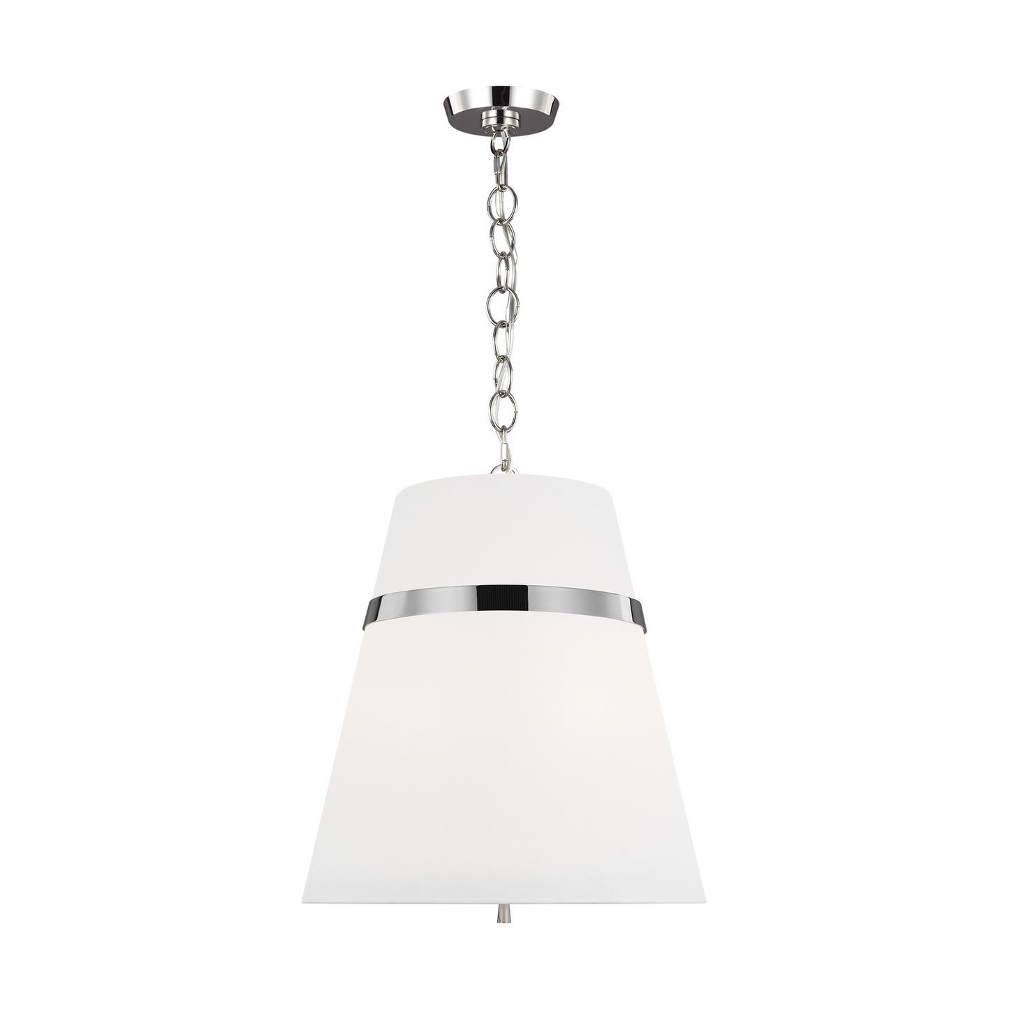 Cordtlandt Three Light Pendant in Polished Nickel