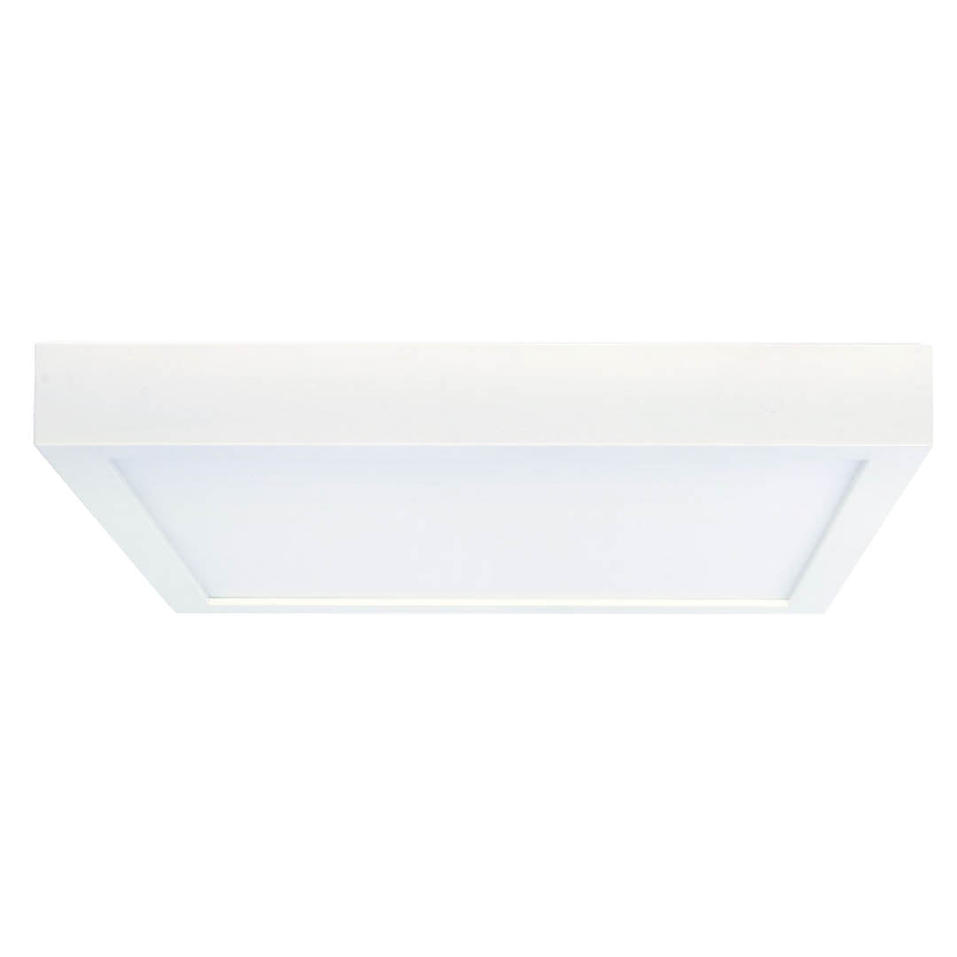 Builder Fixtures Flush Mount in White
