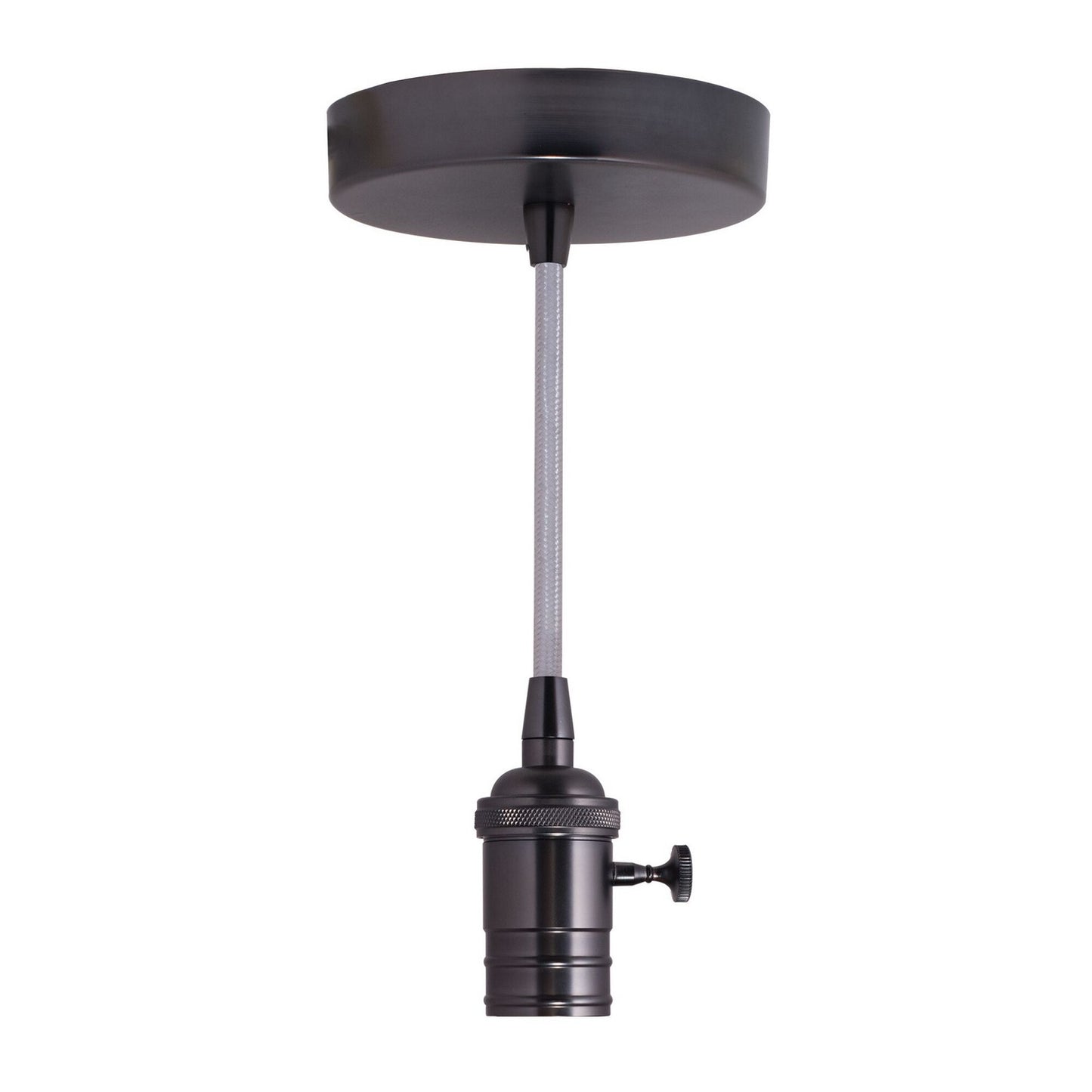 Bulbrite - 810082 - Pendant - Builder Fixtures - Gunmetal