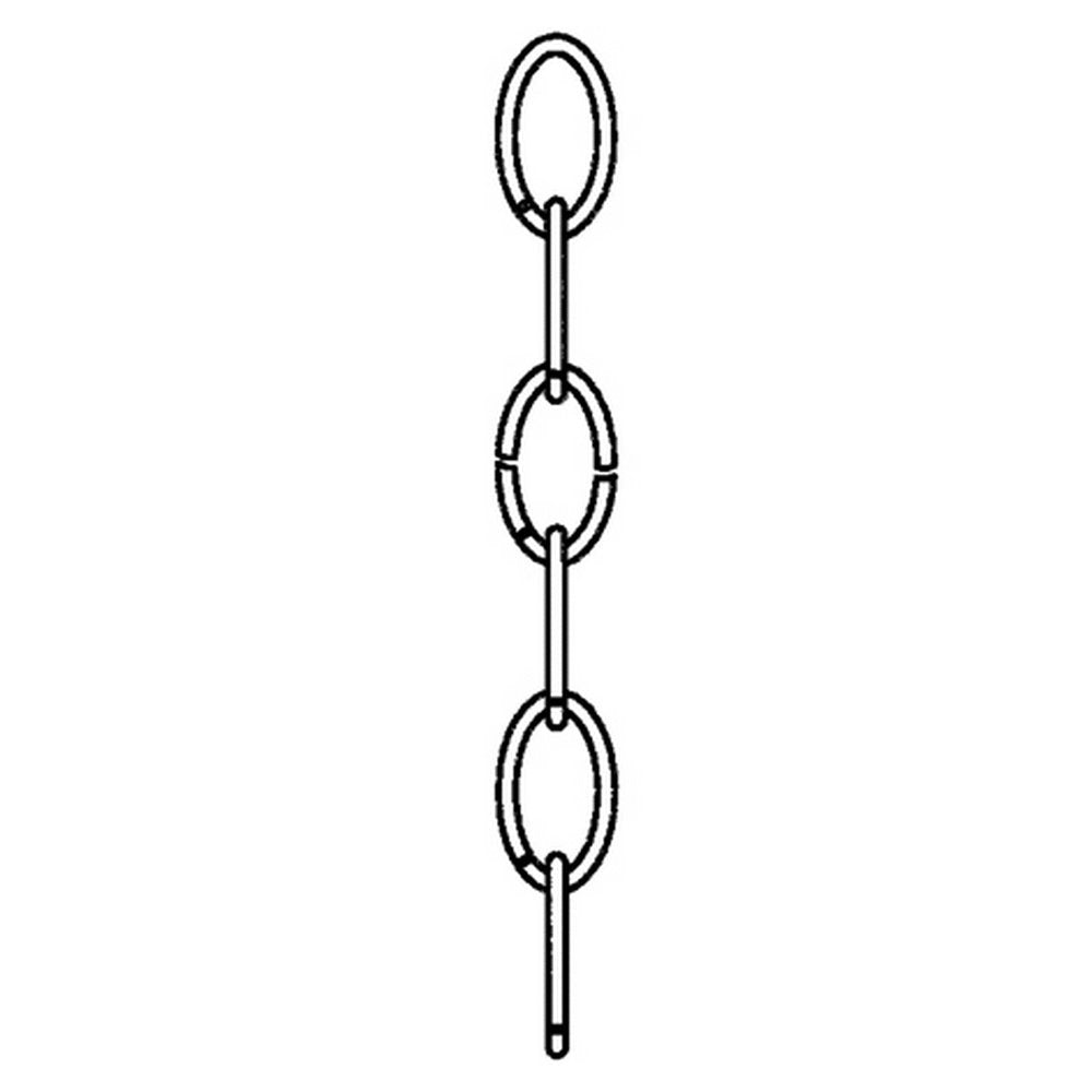Generation Lighting - 9100-848 - Decorative Chain - Replacement Chain - Satin Brass