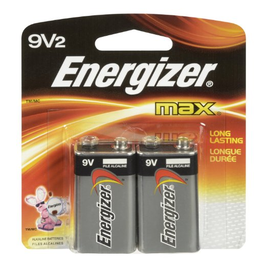 ULTRALAST 9V SQUARE ALKALINE - A PACK OF 2