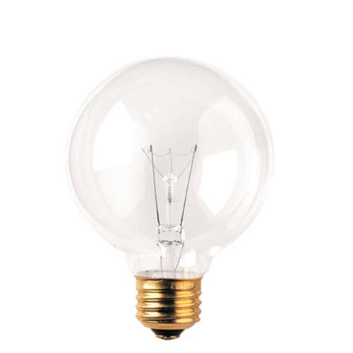 25W G25 Globe Clear E26 Medium 120V 393102 25G25CL2