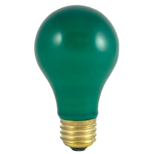 40W A19 Ceramic Green E26 Medium 120V 106440 40A/CG