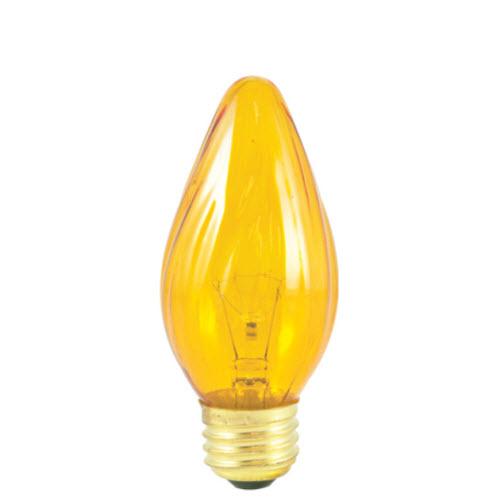 40W F15 Fiesta Amber E26 Medium 130V 421240 40F15A