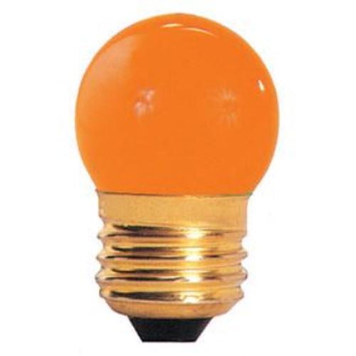 7.5W S11 Sign Ceramic Orange E26 Medium 130V 702507 7.5S11O
